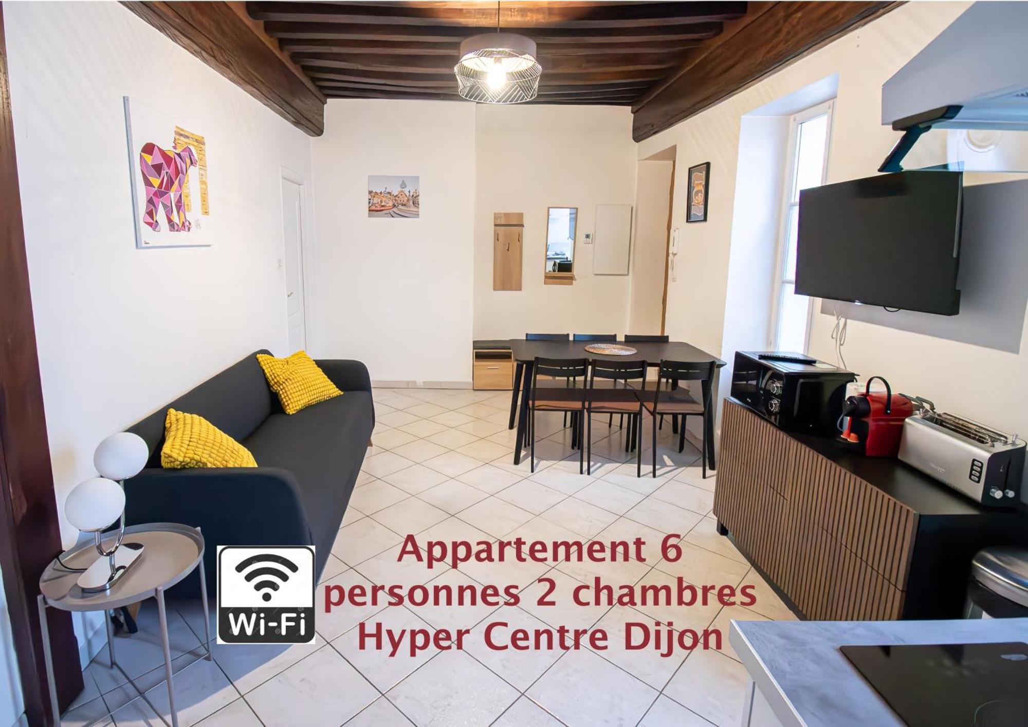 Residence Le Zola Compose De 3 Appartements Distincts En Hyper Centre De Dijon Avec Wifi Екстер'єр фото